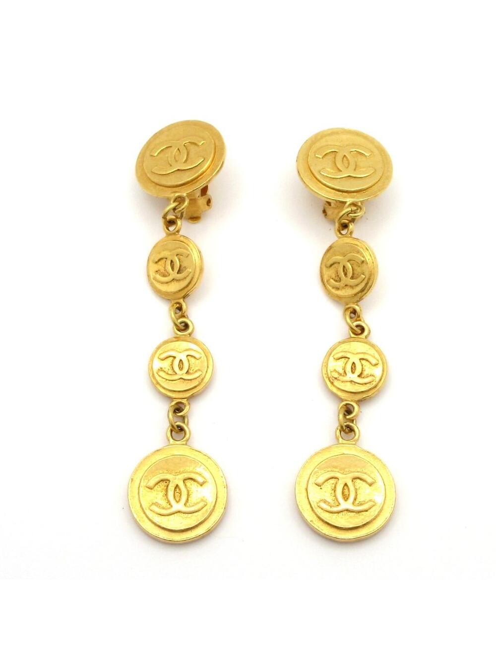 Chanel Coco Gold Hardware Clip On #368602C11B